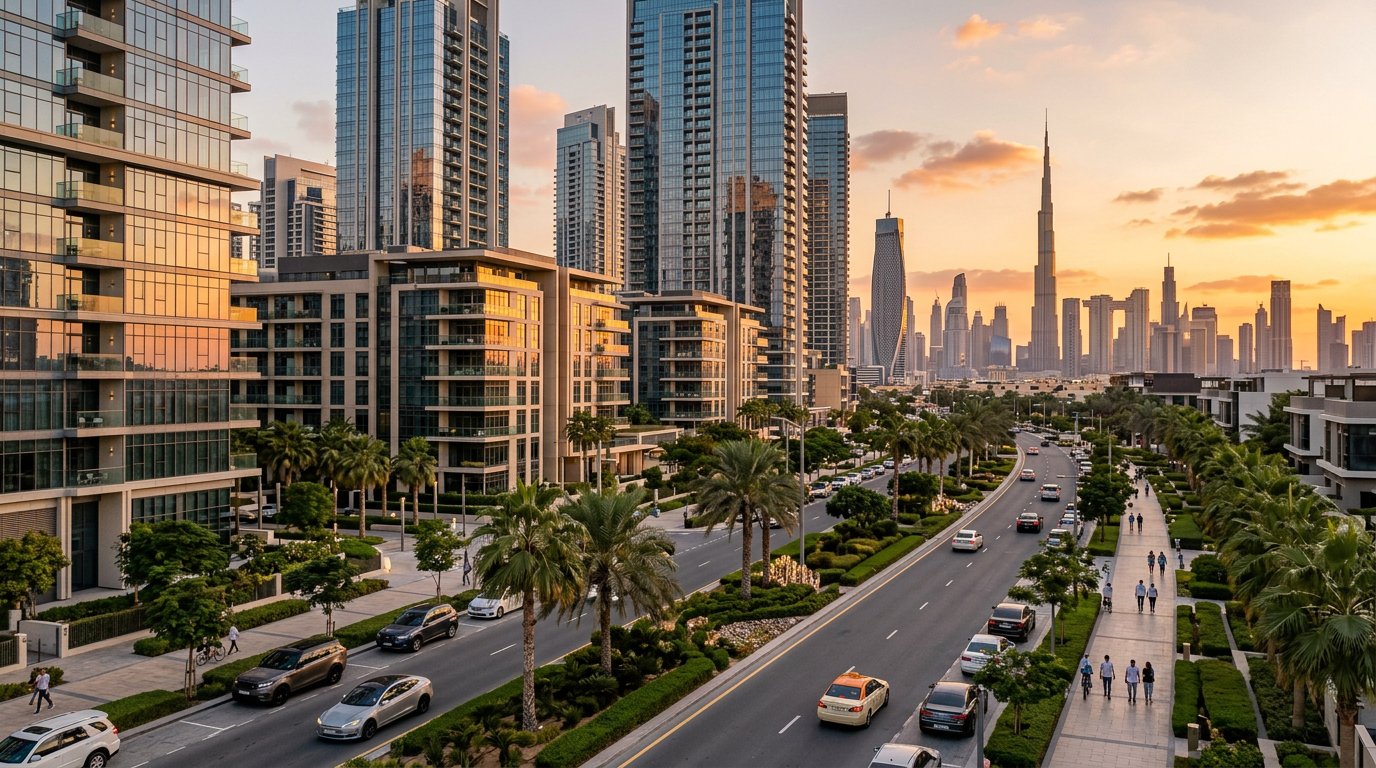 Dubai residential property trends 2027 — apartments, villas and green communities