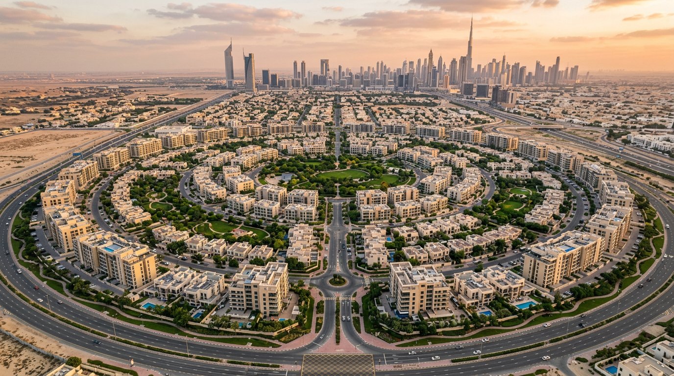 Jumeirah Village Circle (JVC) community in Dubai