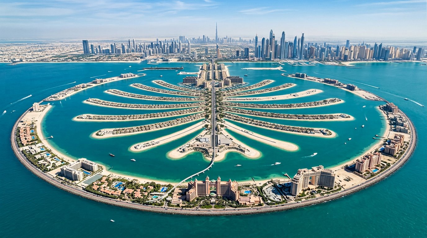 Palm Jumeirah community in Dubai