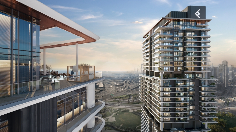 Mercer House exterior — Uptown Dubai