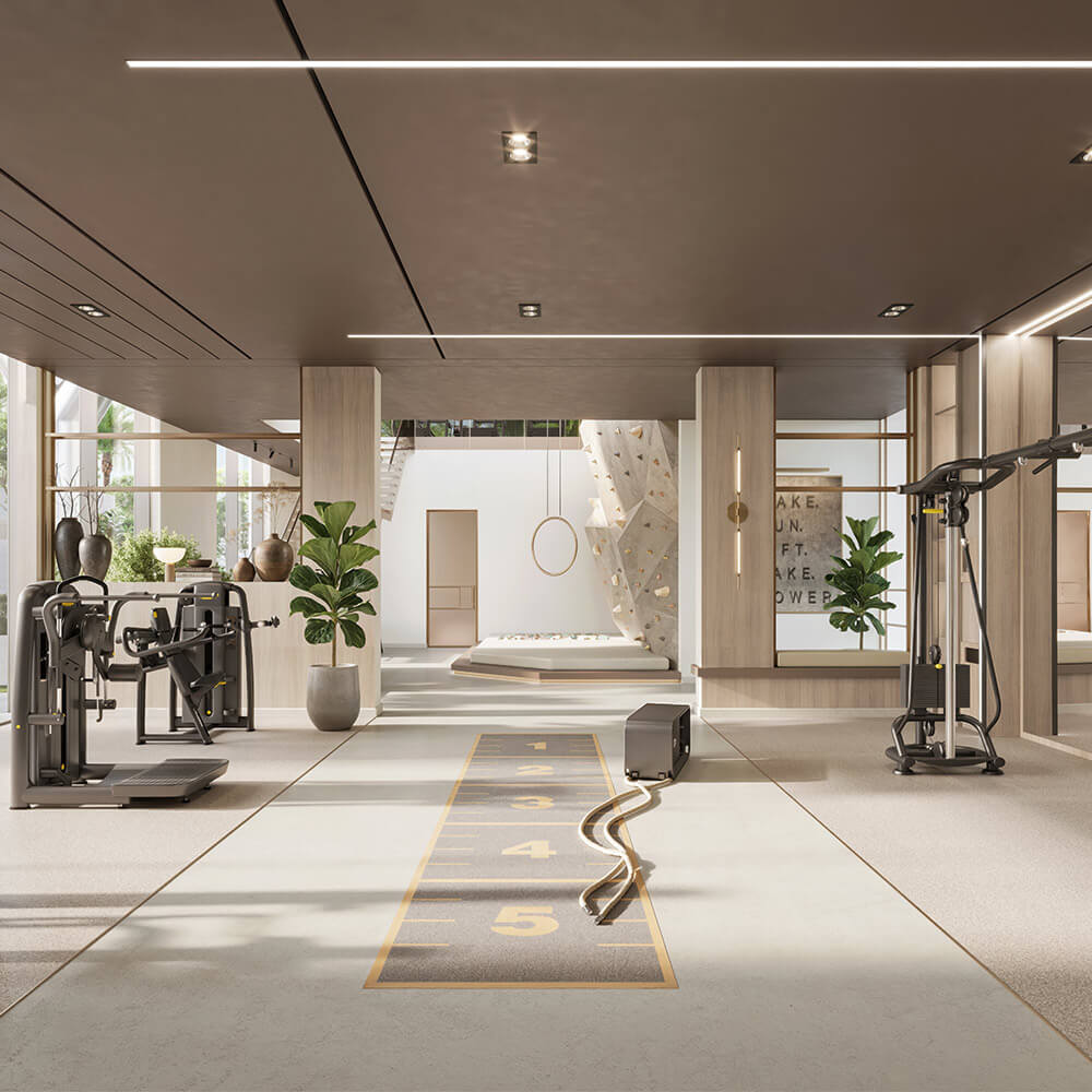 Fitness studio at Soto Grande
