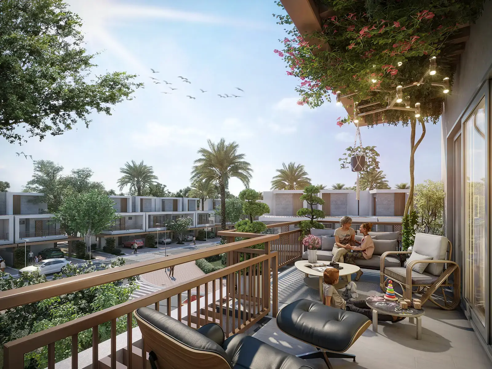 Family terrace